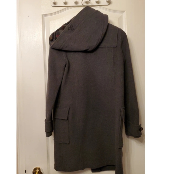 TNA grey wool duffle coat - Picture 2 of 3